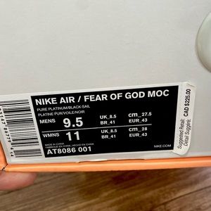 Nike Fear Of God Móc